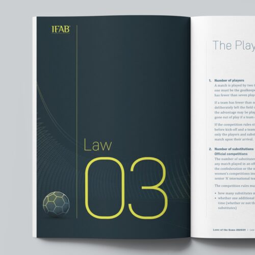 LAWS OF THE GAME 2021/22 -<br>English