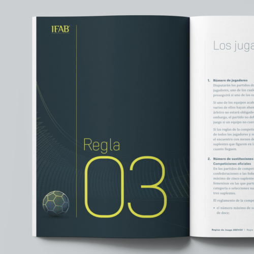 LAWS OF THE GAME 2021/22 -<br>Spanish