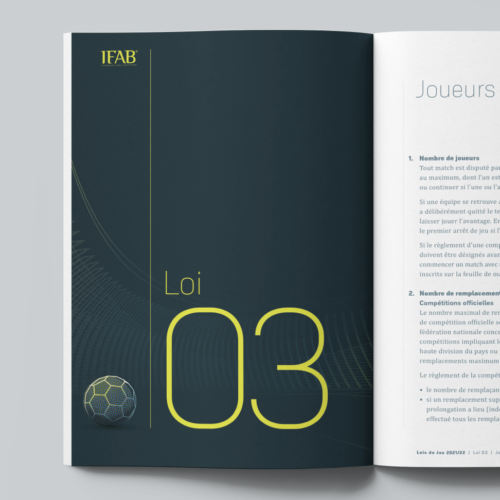 LAWS OF THE GAME 2021/22 -<br>French