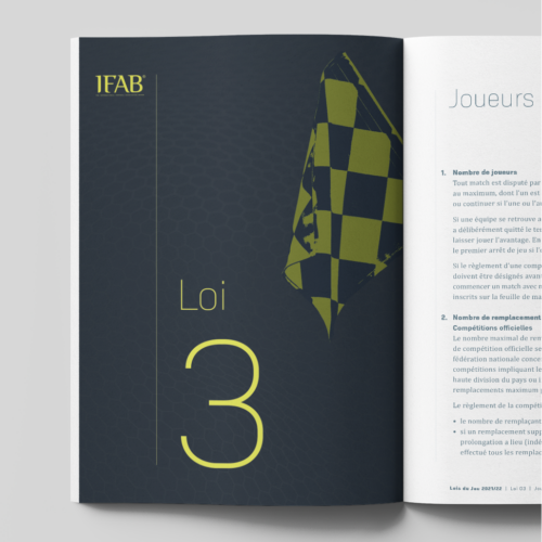 LAWS OF THE GAME 2022/23 -<br>French